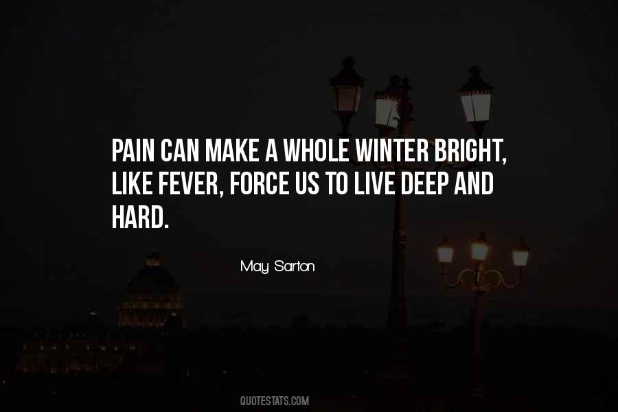 Quotes About Deep Pain #750858
