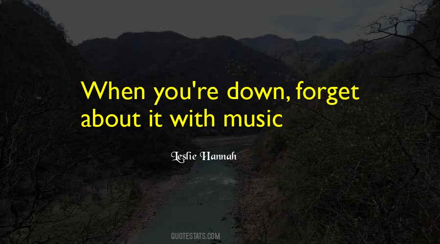 When You're Down Quotes #310947