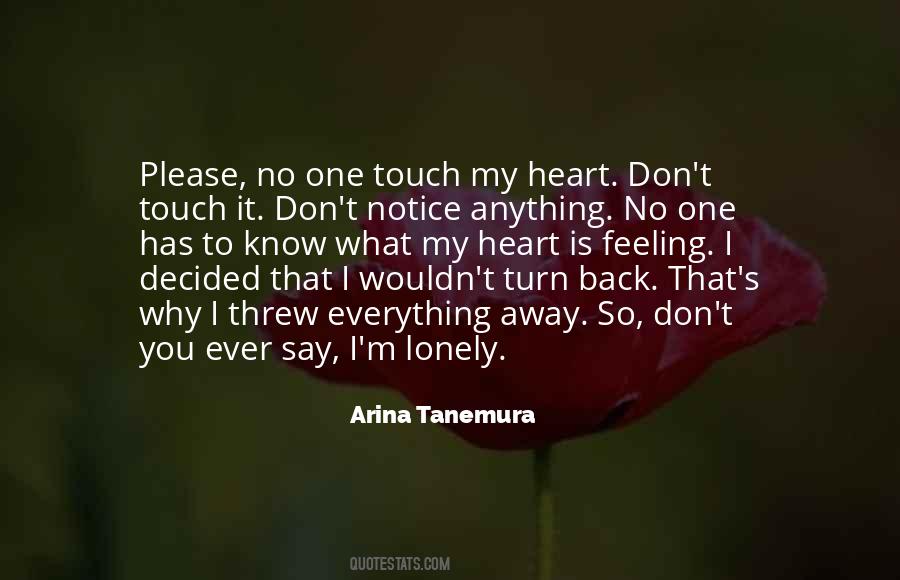 When You're Feeling Lonely Quotes #184498