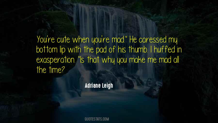 When You're Mad Quotes #1313420