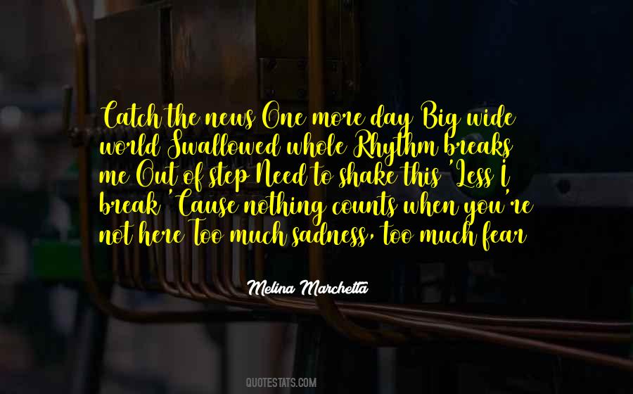 When You're Not Here Quotes #1611513