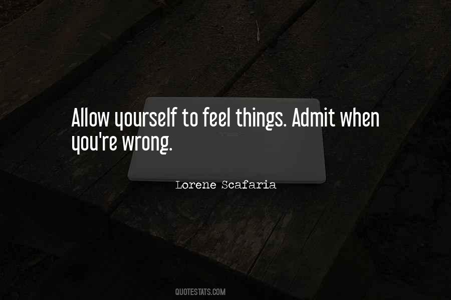 When You're Wrong Quotes #732018