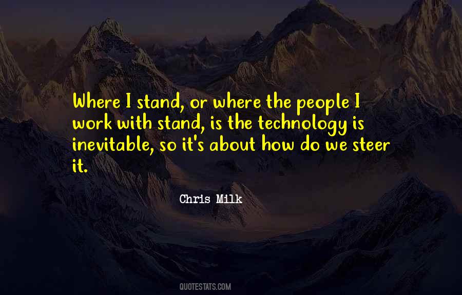 Where Do I Stand Quotes #810153