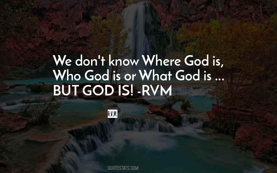 Where God Quotes #1694529