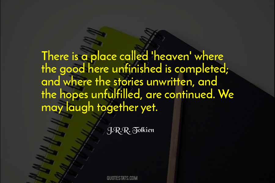 Where Is Heaven Quotes #492148