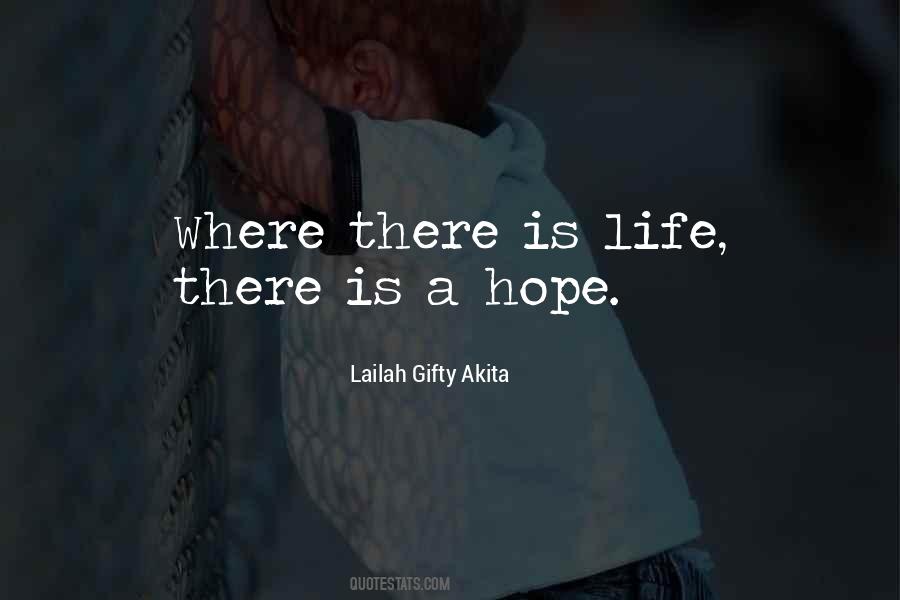 Where Is Hope Quotes #342264