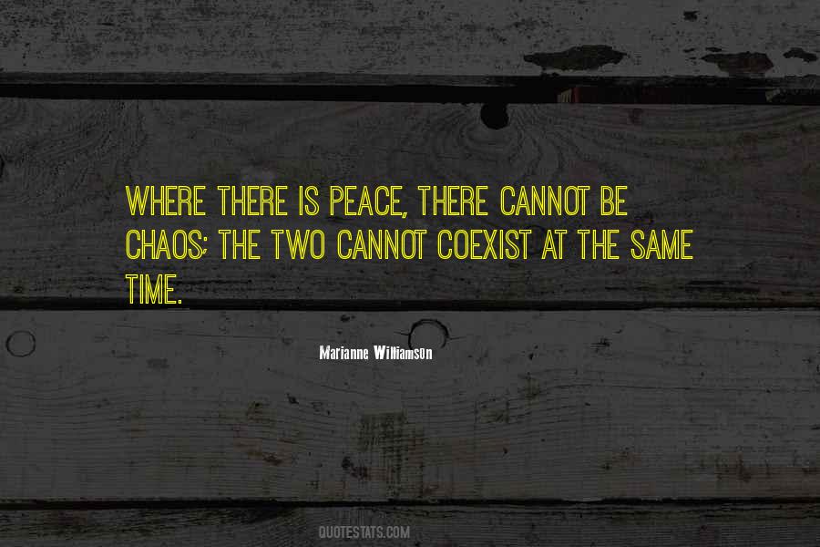 Where Is The Peace Quotes #492094