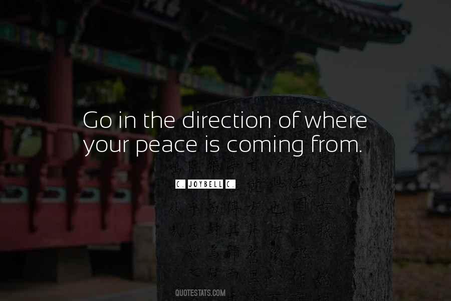 Where Is The Peace Quotes #549551