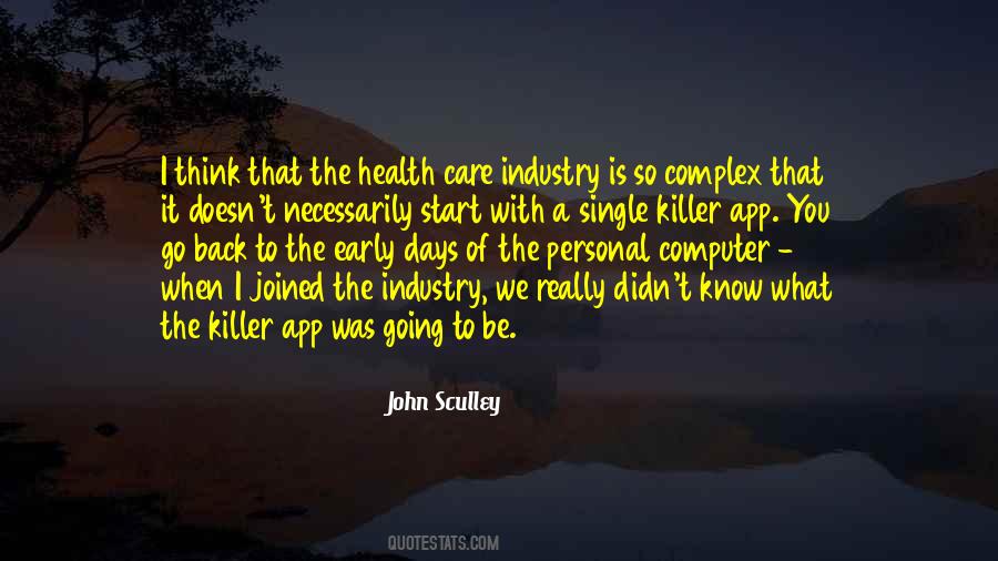 Quotes About Health Care Industry #354748