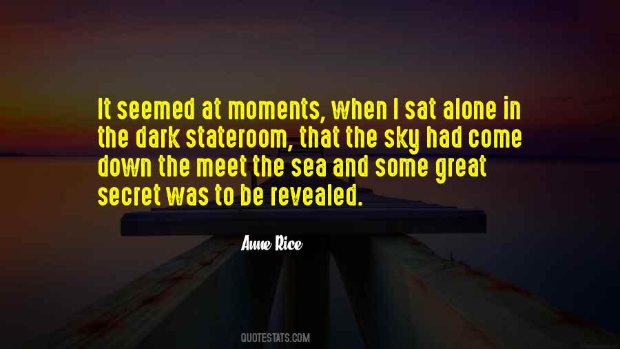 Where Sky And Sea Meet Quotes #1717213