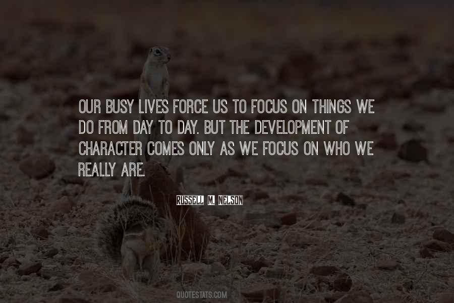 Quotes About Character Development #225203