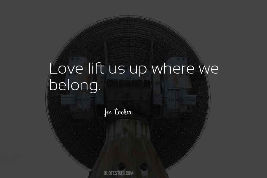Where We Belong Quotes #679300