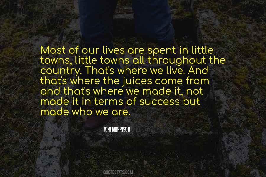 Where We Live Quotes #135953