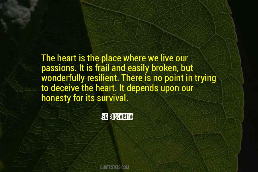 Where We Live Quotes #1853395