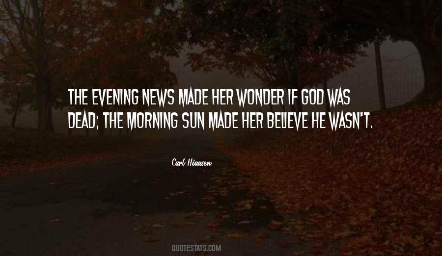 Quotes About Morning Sun #1511766