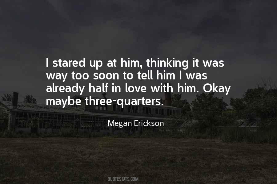 Quotes About Stared #1789682