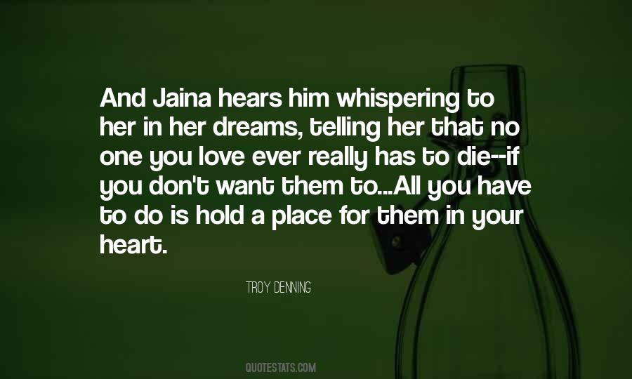 Whispering I Love You Quotes #944540