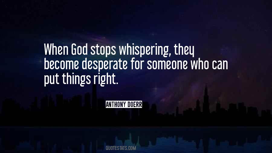 Whispering Quotes #1199649