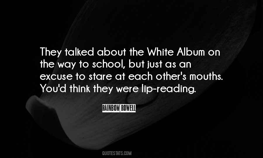 White Album Quotes #1199989