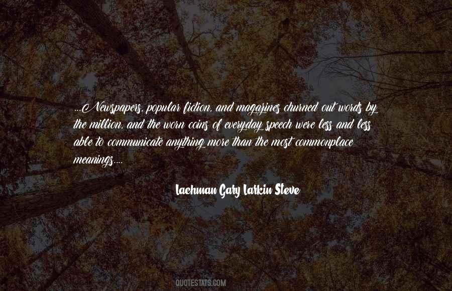 Quotes About Larkin #396882