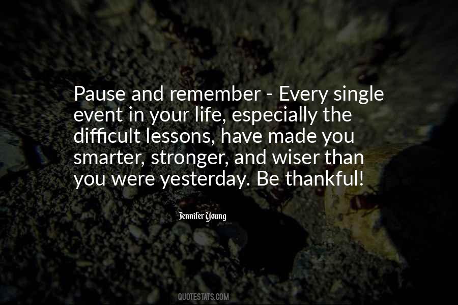 Quotes About Thankful In Life #1589911