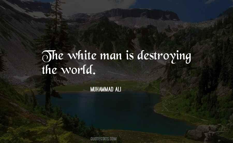 White Man's World Quotes #1660409