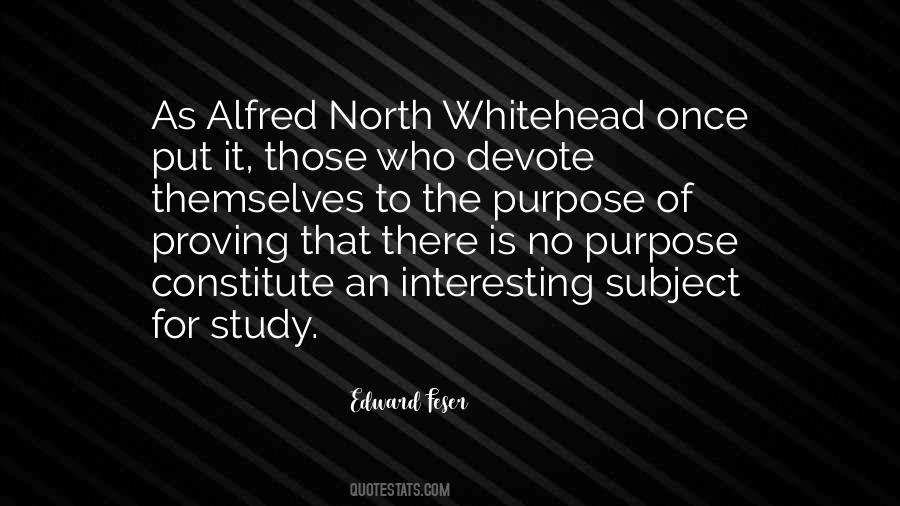 Whitehead Quotes #1098295