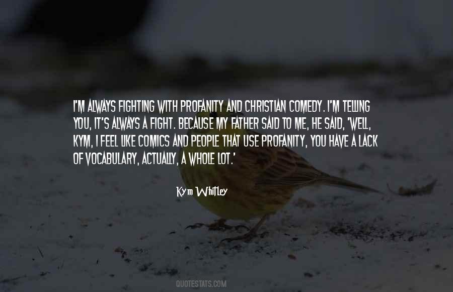 Whitley Quotes #120011