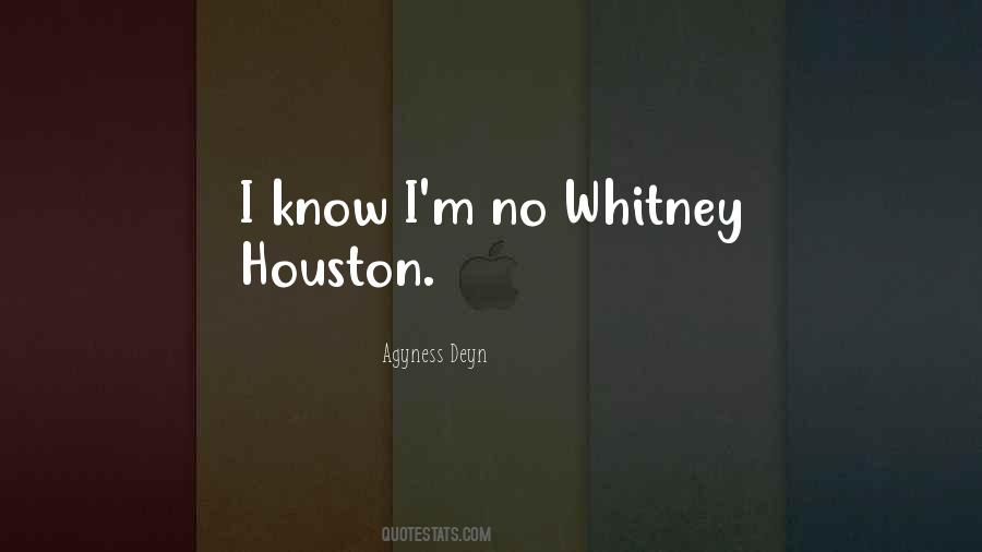 Whitney Quotes #1080702