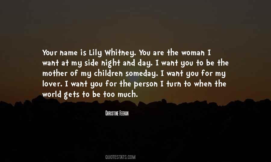 Whitney Quotes #1146924