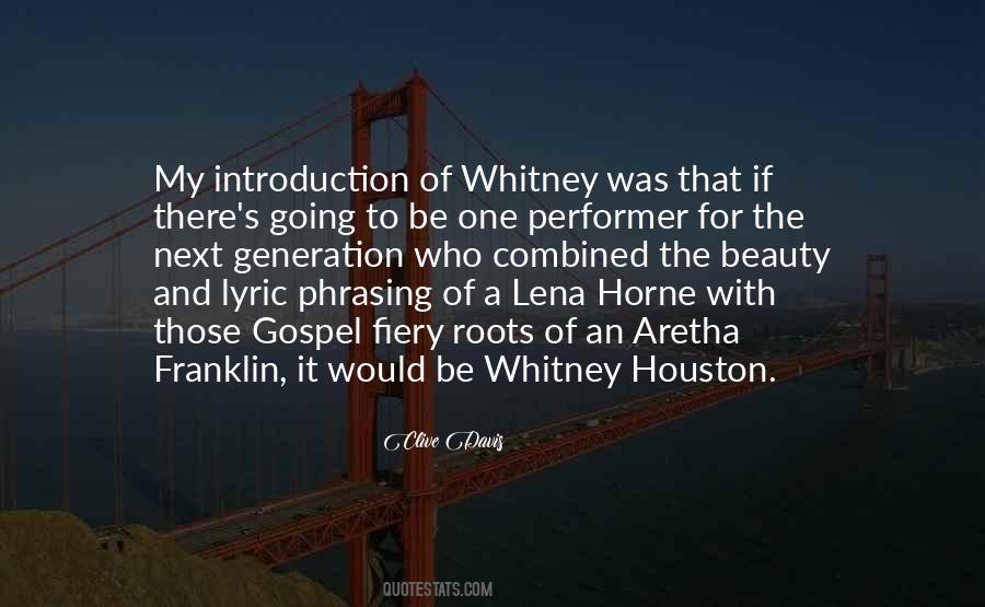 Whitney Quotes #1405072