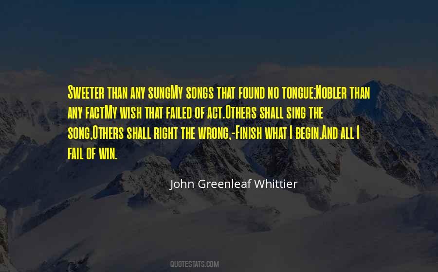 Whittier Quotes #367155