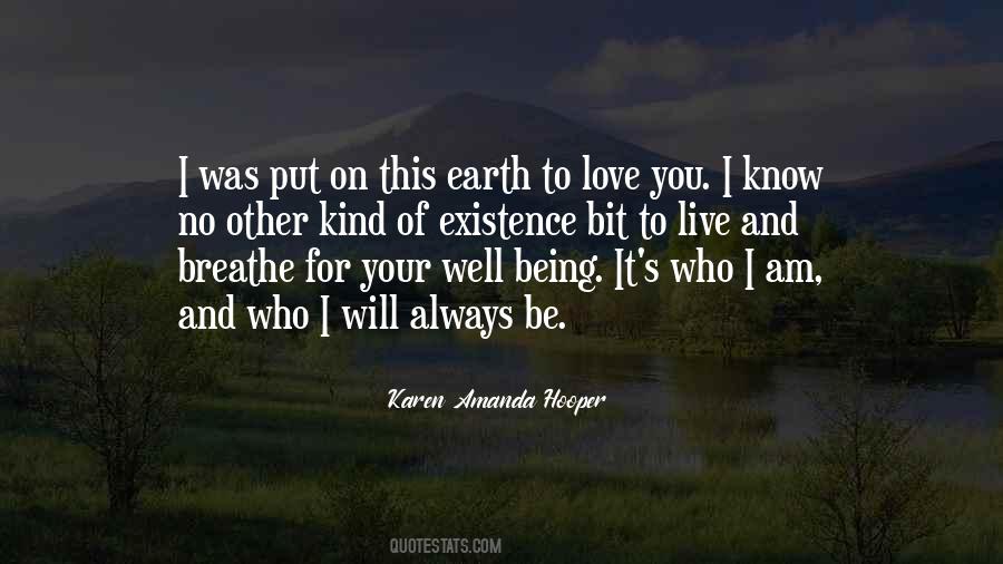 Who Am I To You Love Quotes #663197