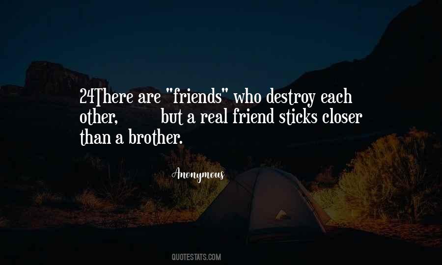 Who Are Real Friends Quotes #435154