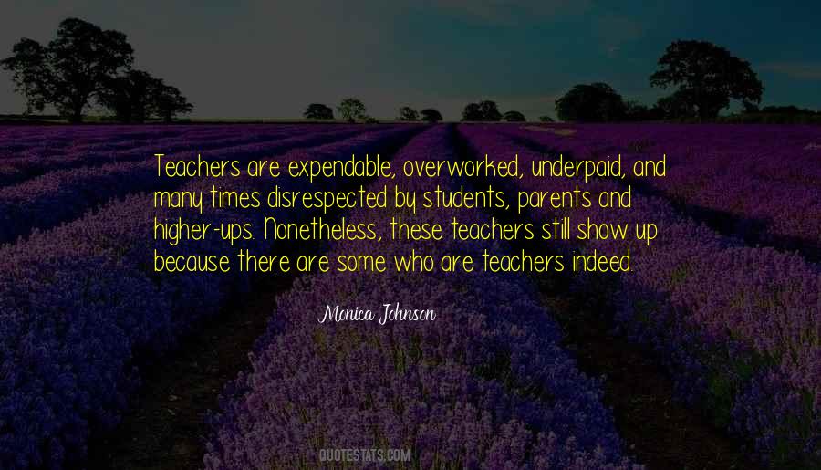 Who Are Teachers Quotes #1108600