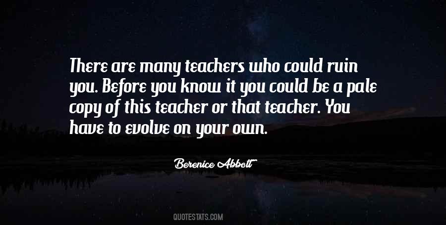 Who Are Teachers Quotes #662499