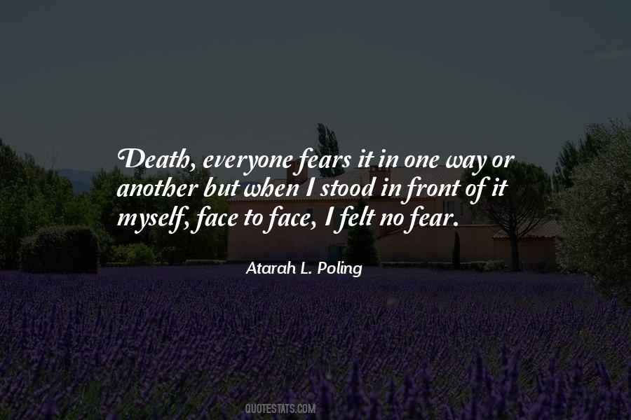 Who Fears Death Quotes #1087239