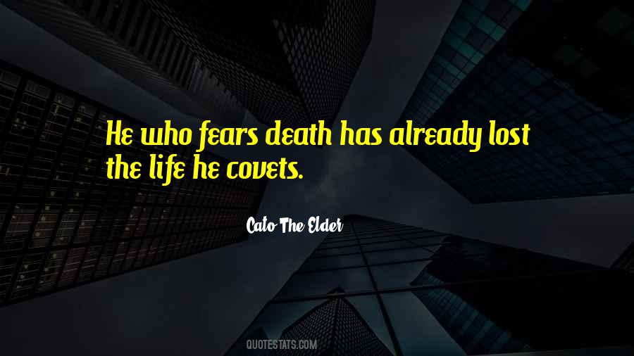 Who Fears Death Quotes #1337168