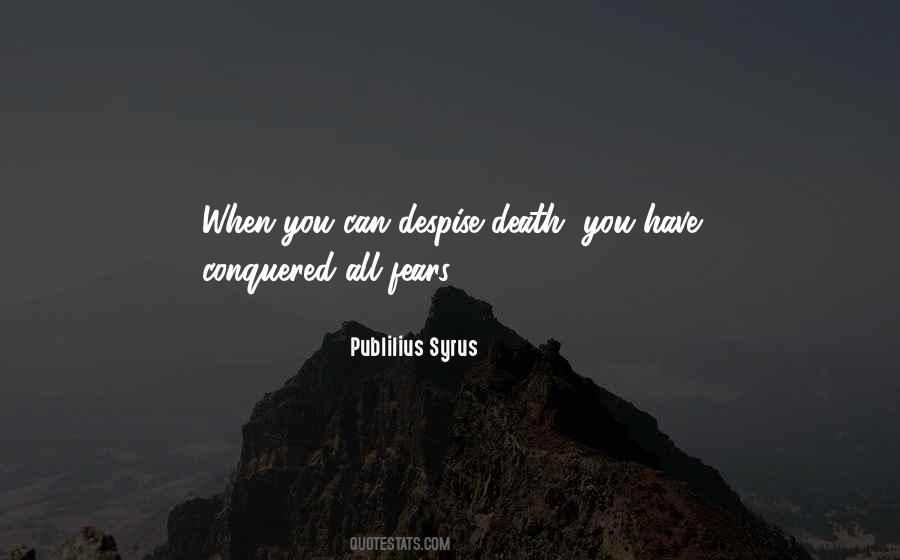 Who Fears Death Quotes #1356999