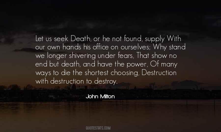 Who Fears Death Quotes #279693