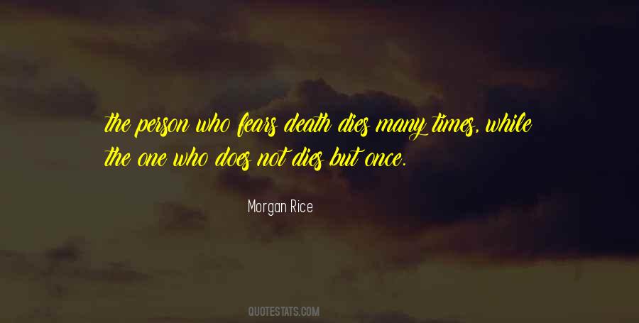 Who Fears Death Quotes #684188