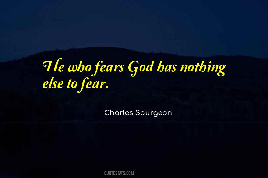 Who Fears Quotes #1170519