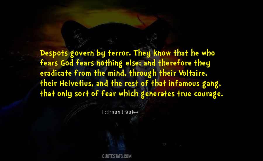 Who Fears Quotes #1421475