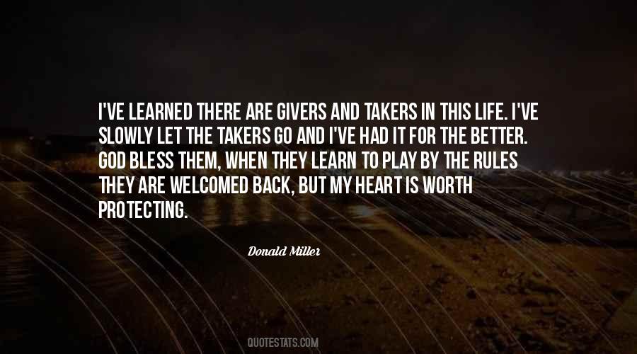 Quotes About Givers And Takers #1680862