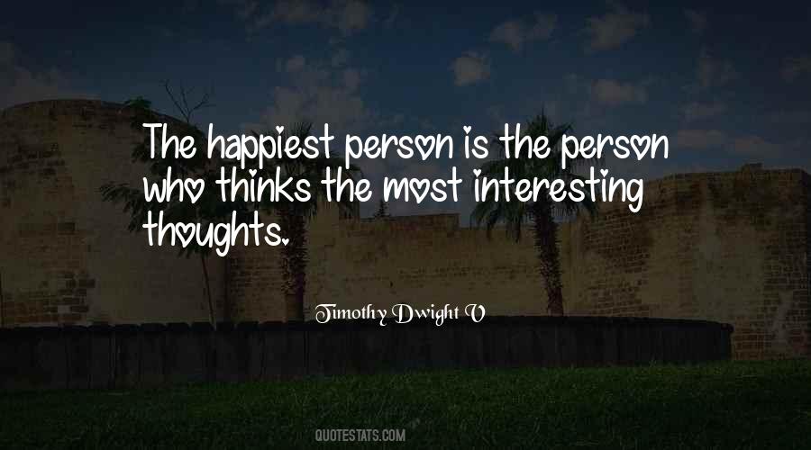 Who Is Happy Quotes #132756