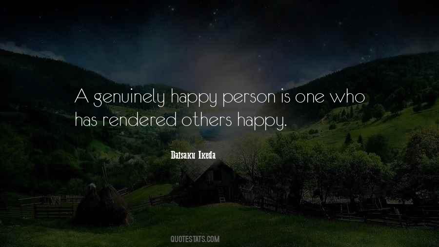 Who Is Happy Quotes #58038