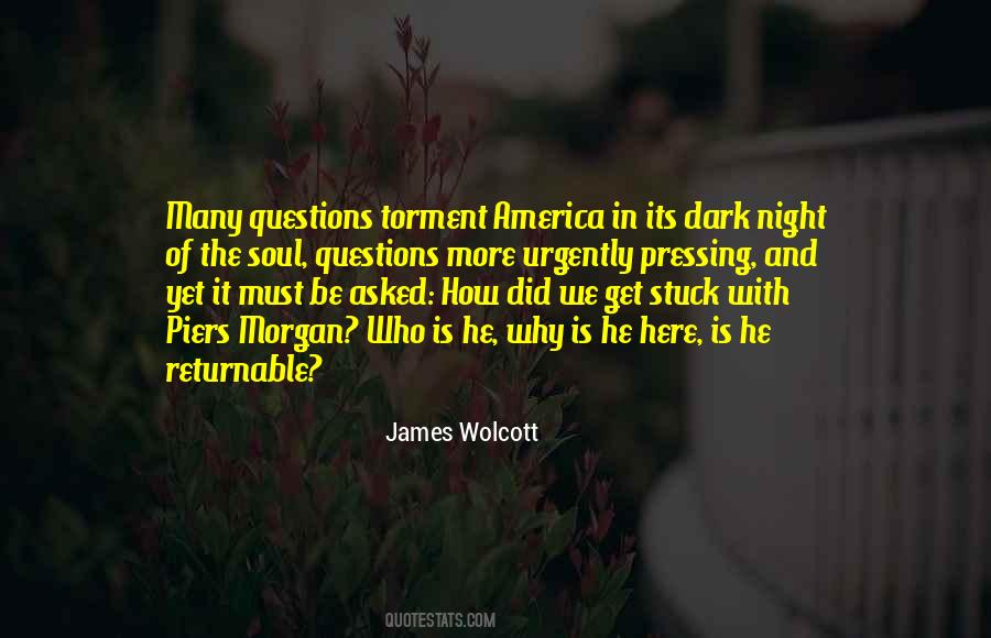 Who Is He Quotes #1766882