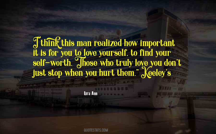 Who Is Important Quotes #120865