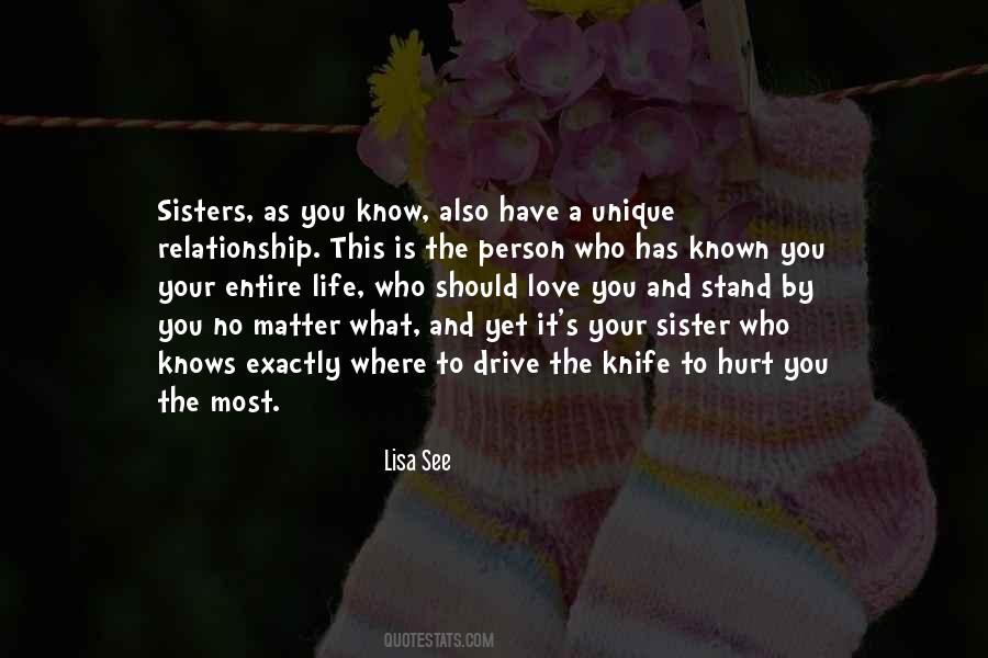 Who Is Sister Quotes #1878924