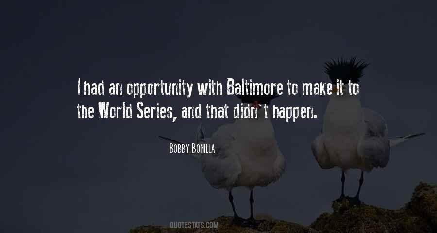 Quotes About Baltimore #1031883